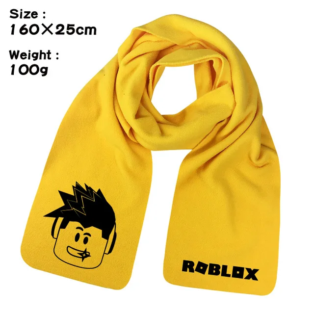 New Arrivals Roblox R Printed Kids Scarf Autumn Winter Warm Scarves