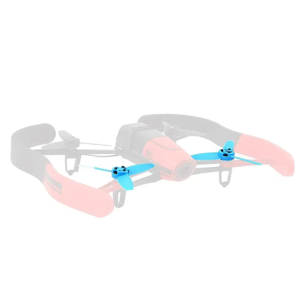 2 шт. синий винты основные Лопасти роторов подпорки CW+ CCW для Parrot Bebop Drone 3,0 лезвие летательных аппаратов 3 листа винтов