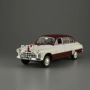 

diecast wheel 1:43 Alloy Pull Back Toy GAZ 12 ZIM Car Model Of Children's Toy Cars Original Authorized Authentic Kids Toys