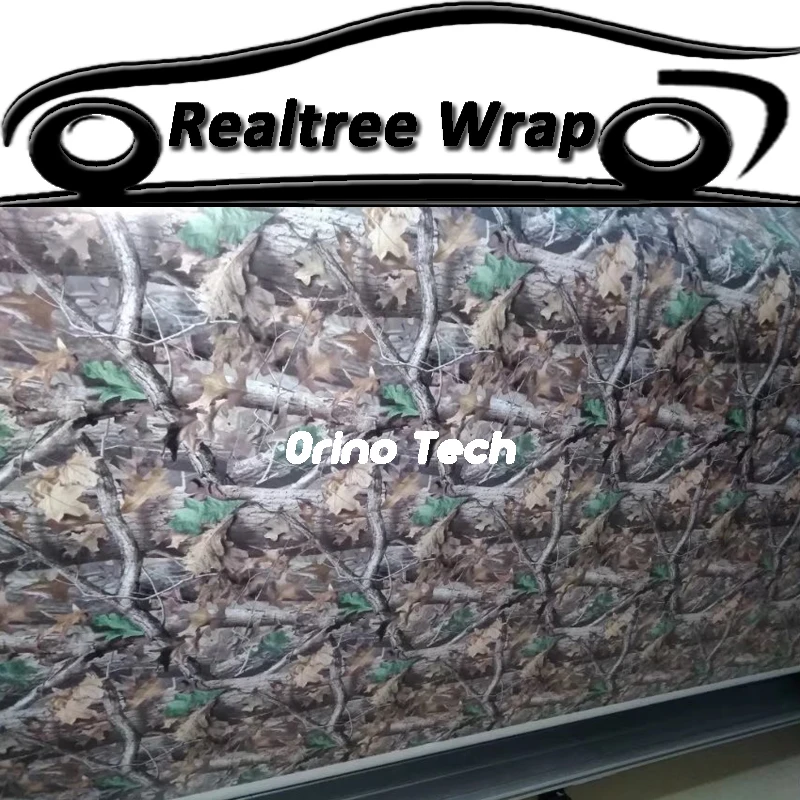 Best Price Realtree Camo Wraps ORINO Blad Realtree Vinyl Film Auto Sticker Decal Truck Auto Motorfiets Wrapping Film Met Air Release