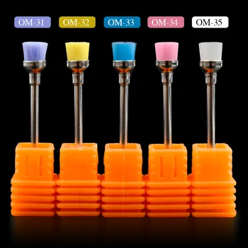 

1 Pcs Nail Drill Brush Electric 3/32'' Machine Files Professional Nail Art Drill Bit Cleaning Tools Manicure Drills Accessories