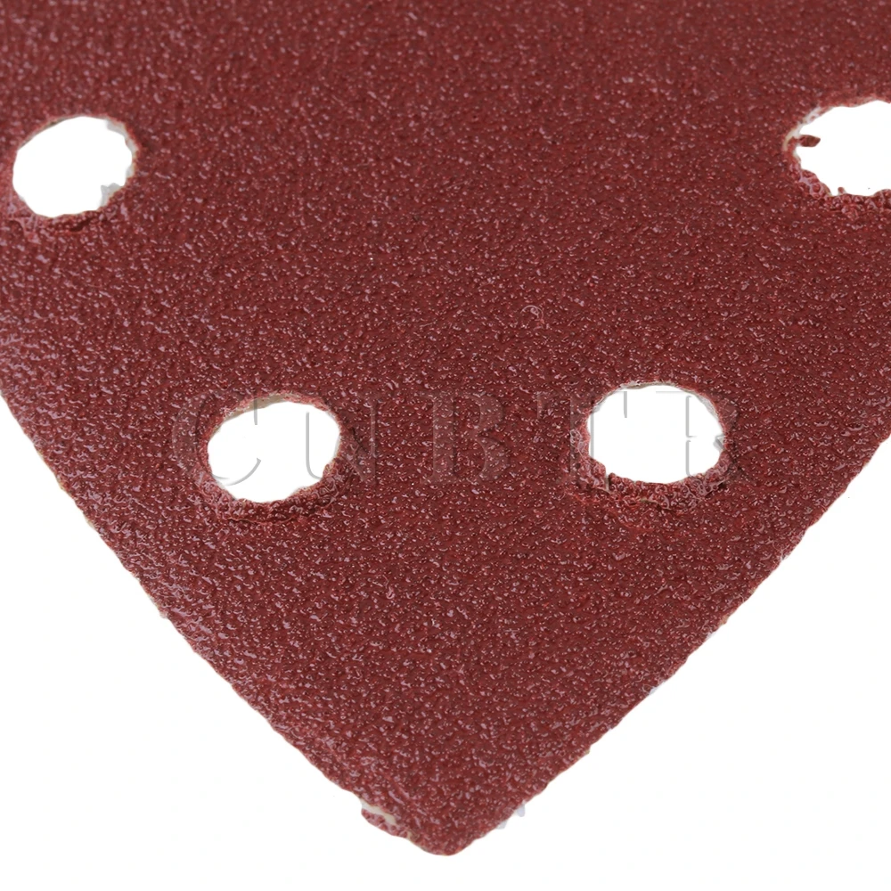 CNBTR Quick Release Triangular Sanding Paper with Polishing Sanding Pad Set of 101