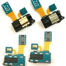 10 шт. наушники, аудио разъем вход для наушников гарнитура порт гибкий кабель+ микрофон для samsung Galaxy J6 J600F A6 A600