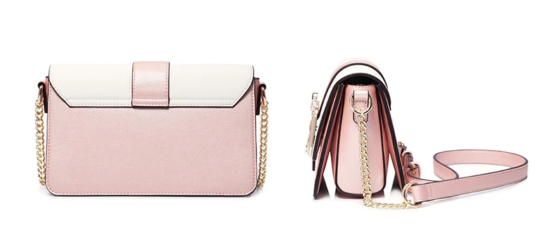 Just star women leather messenger bag 13
