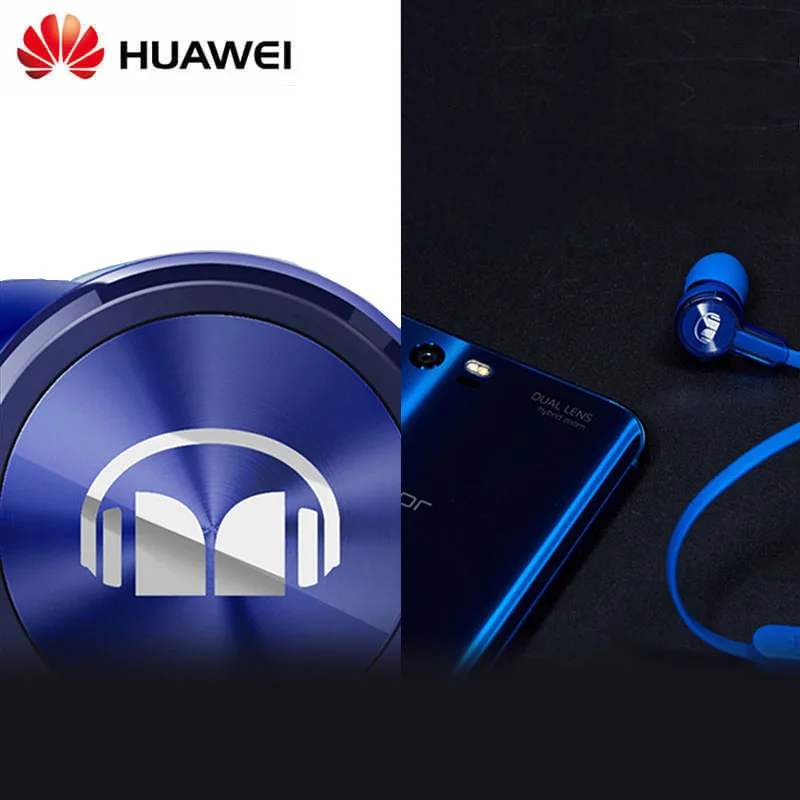 Наушники вкладыши Huawei Honor AM15 наушники с микрофоном и поршневым управлением
