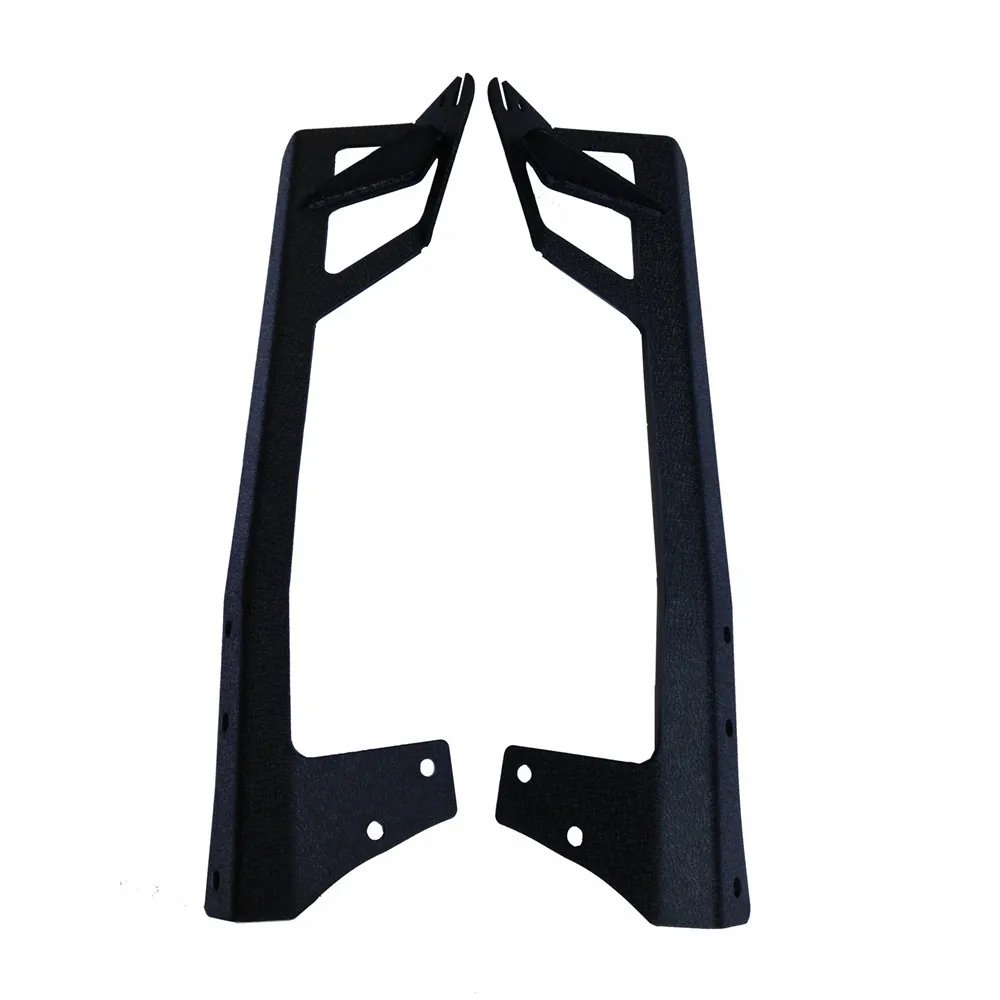 Pair J003 Lantsun Black Steel Upper Windshield Mounting Brackets for 50 Inch Light Bar Fit 2007-2016 jeep jk Pair J003 Lantsun Black Steel Upper Windshield Mounting Brackets for 50 Inch Light Bar Fit 2007-2016 jeep jk