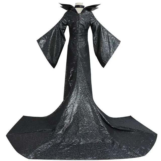 2018 Trendy Dark Witch Sleeping Beauty Maleficent Adult Women Halloween Party Cosplay Costumes 