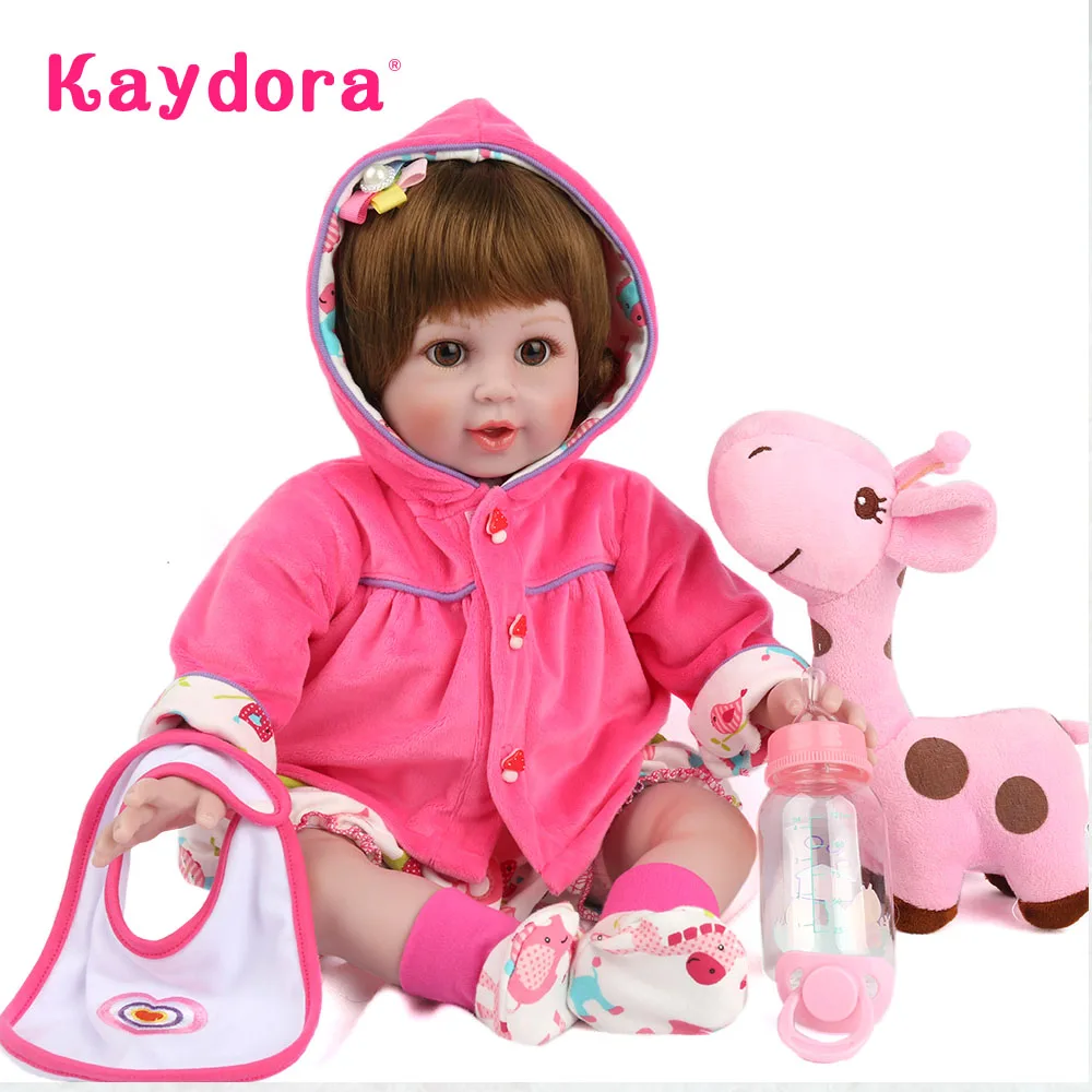 KAYDORA 22 дюйма ручная работа Reborn Baby винил восхитительный 55 см реалистичный lol Bonecas