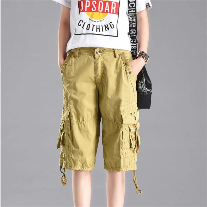 knee length cargo pants