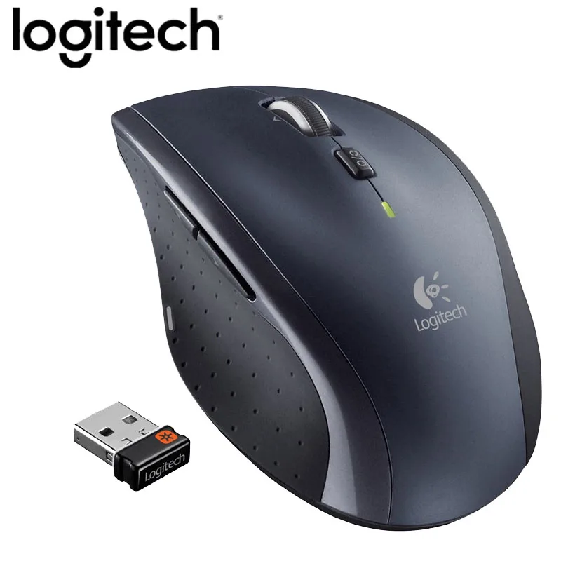 Оригинальная Лазерная беспроводная мышь logitech M705, поддержка официальной проверки, 2,4 ГГц, 1000 точек/дюйм, для Windows 10/8/7