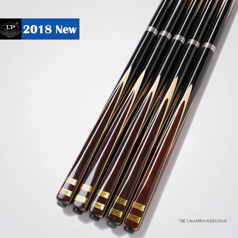 LP HUNTER 3/4 Snooker Cue Billiard Cue Kit Stick with Case with Extension North American Ash Shaft 10mm Tip for Player