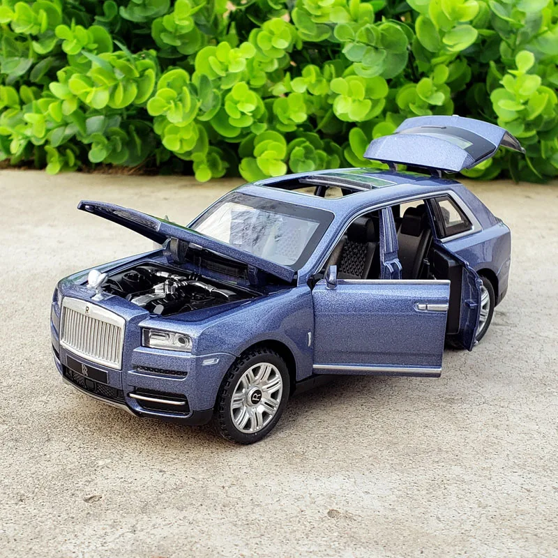 Economici Ruote 132 Rolls Royce Cullinan Diecast Giocattoli Modelli di Veicoli In Metallo Modello di Auto mini auto pista Regali di compleanno Per I Bambini Del Ragazzo