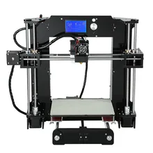 Последние высокой точностью 220*220*250 мм полный акриловая anet a6 reprap prusa i3 diy3d принтера комплект бесплатно нити 16 ГБ sd card жк-дисплей