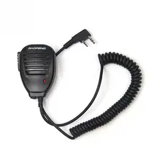 Нового двухстороннего Динамик микрофон для Baofeng 888 S 5R 5RA UV82 8D 5RE радио спикер микрофон гарнитуры