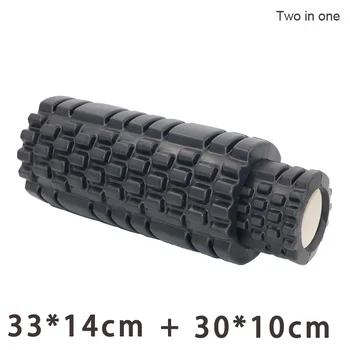 

33cm+30cmEVA hollow miciform foam roller hollow foam axis balance bar pilates yoga column set
