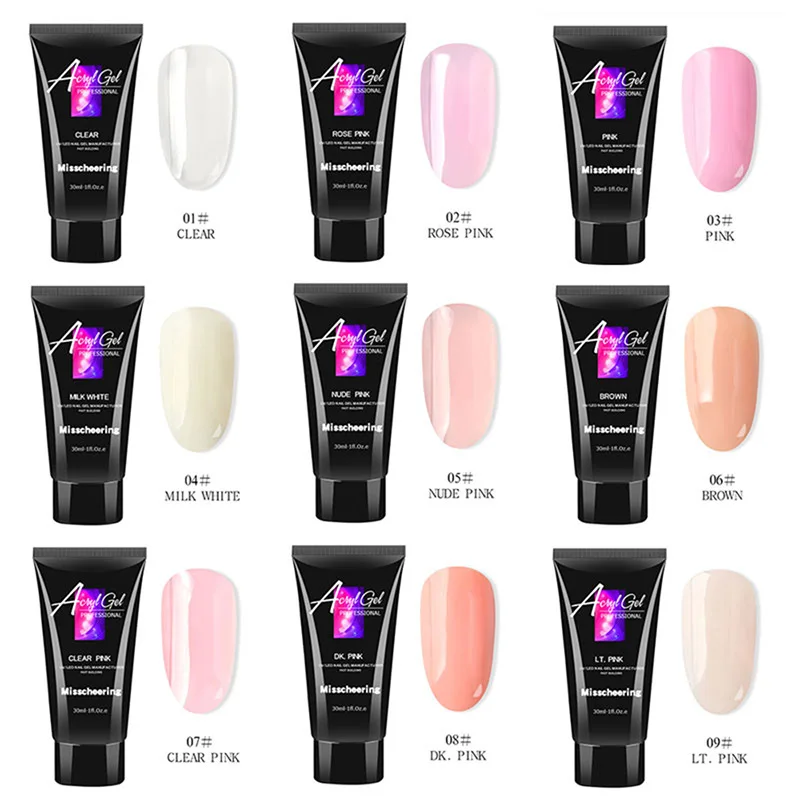 

Nail Extension Glue Nail Art Painless Rapid Extension Glue with Transparent Model @ME88