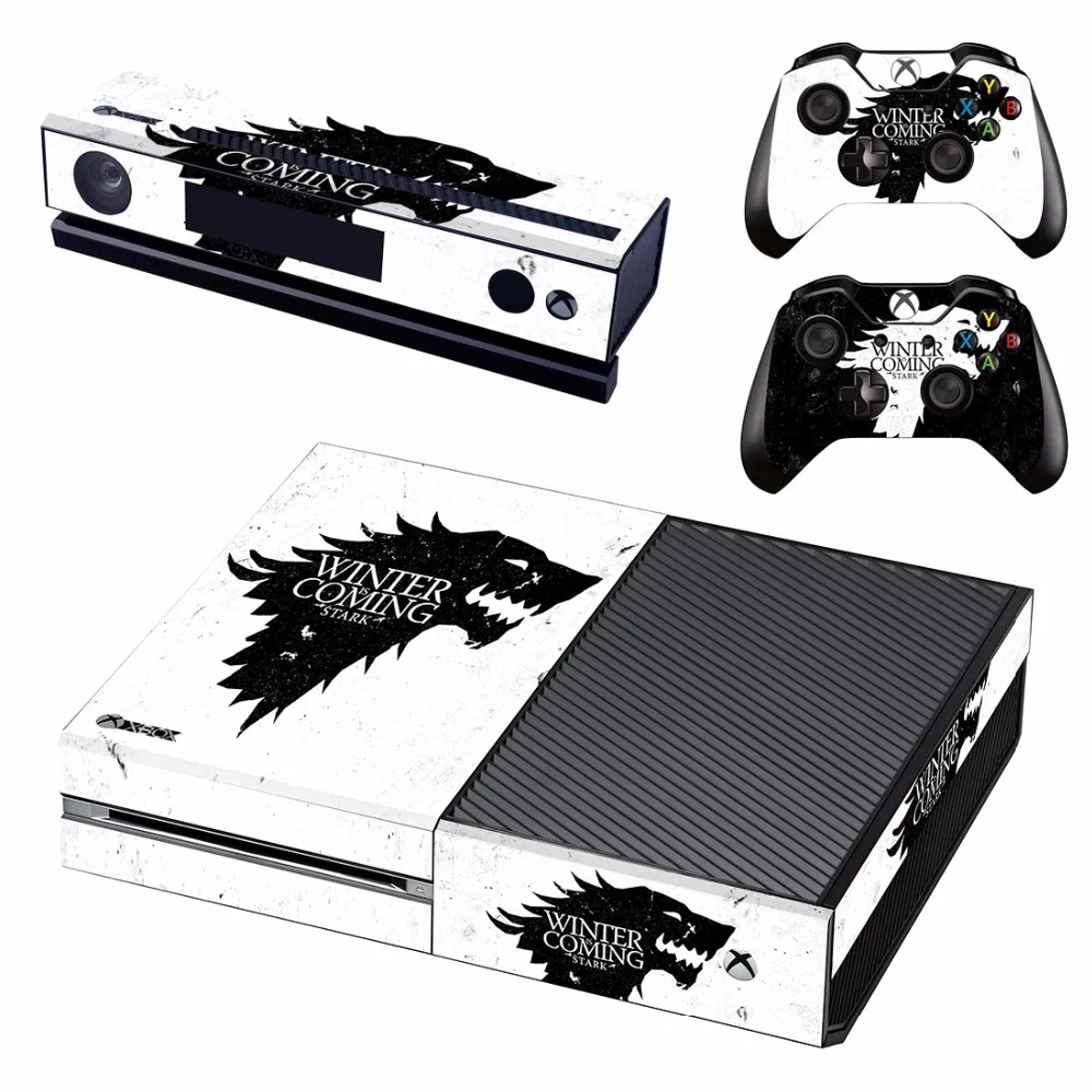 

Game of Thrones Winter is Coming Skin Sticker Decal For Xbox One Console and 2 Controllers For Xbox One Skin Stickers Vinyl