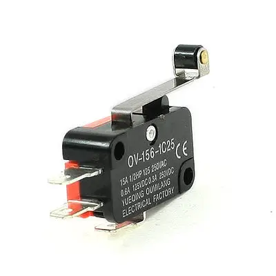 BUYGOO 6Pcs V-156-1C25 Micro Limit Switch, Microwave Door