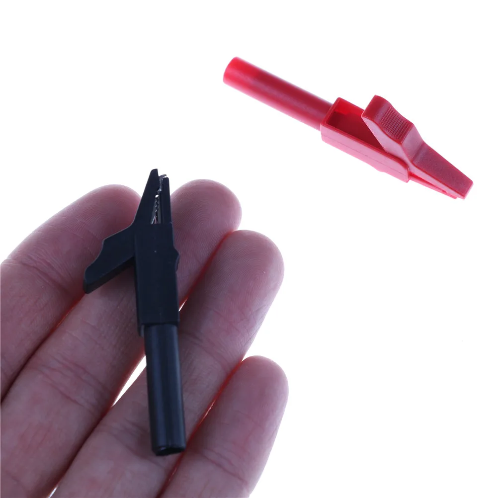 

1Pcs Electronic C27258 Multifunctional Aligator Clip Insulative Full Protective Crocodile clip for Multimeters Diagnostic-tool
