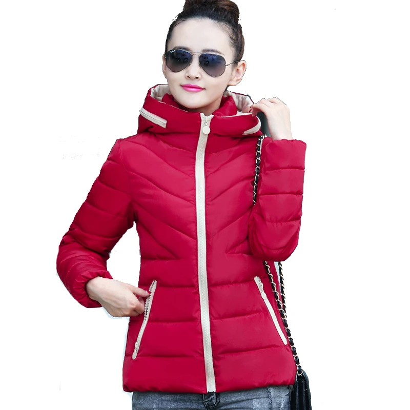 Большой размер, 3XL, зимняя женская куртка с капюшоном, Ультраяркий светильник, цвета, короткая, Женская куртка, inverno, Осеннее Женское пальто, верхняя одежда