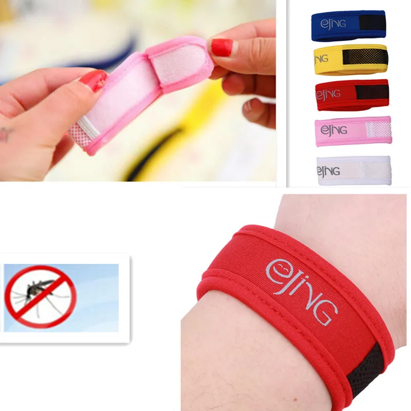 

2018 1 pc Mosquito Band Bracelets Pure Natural Anti Mosquito Repellent Baby Wristband Hand Ring Mosquito Killer EJ838642
