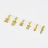 100Pcs/Lot 2.8/4.8/6.3mm Female and Male Crimp Terminal Connector Gold Brass/Silver Car Speaker Electric Wire Connectors Set ► Photo 2/6