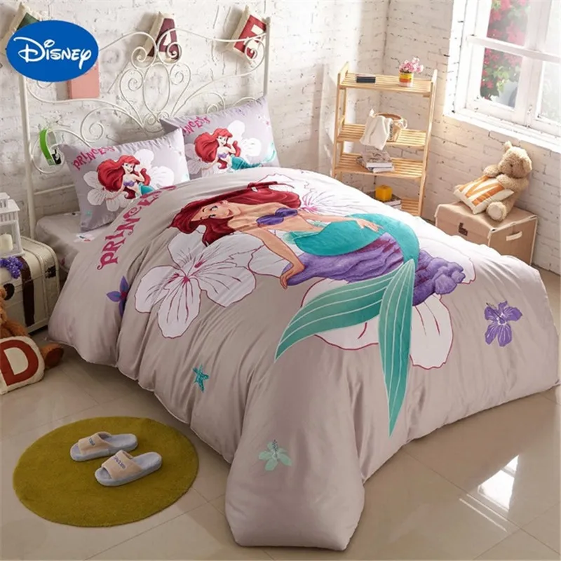 Disney Authentic Mermaid Ariel Bedding Set Girl's Children's Bedroom