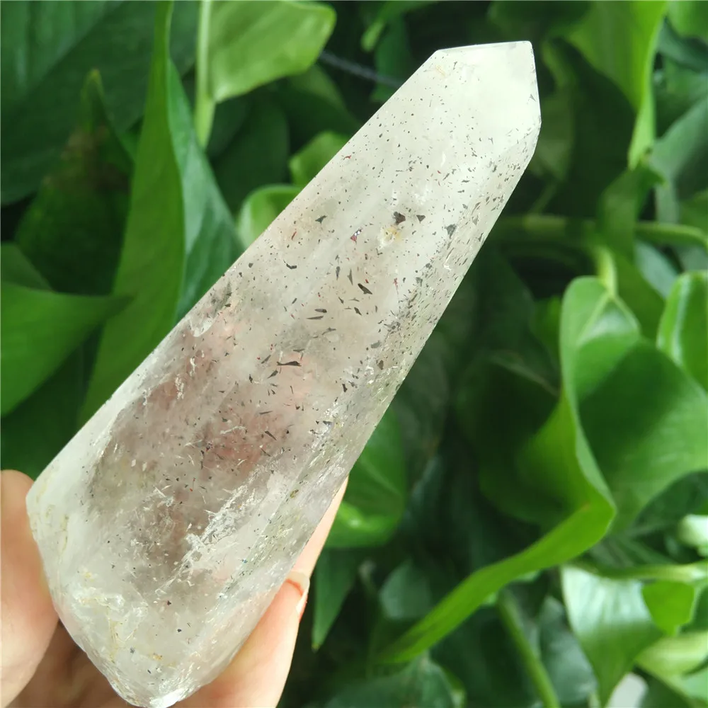 Натуральный Хрусталь Камень Точка камни кварцевые кристаллы Wicca Cristal Islande Pierre Naturelle Cristaux Исцеление украшения дома
