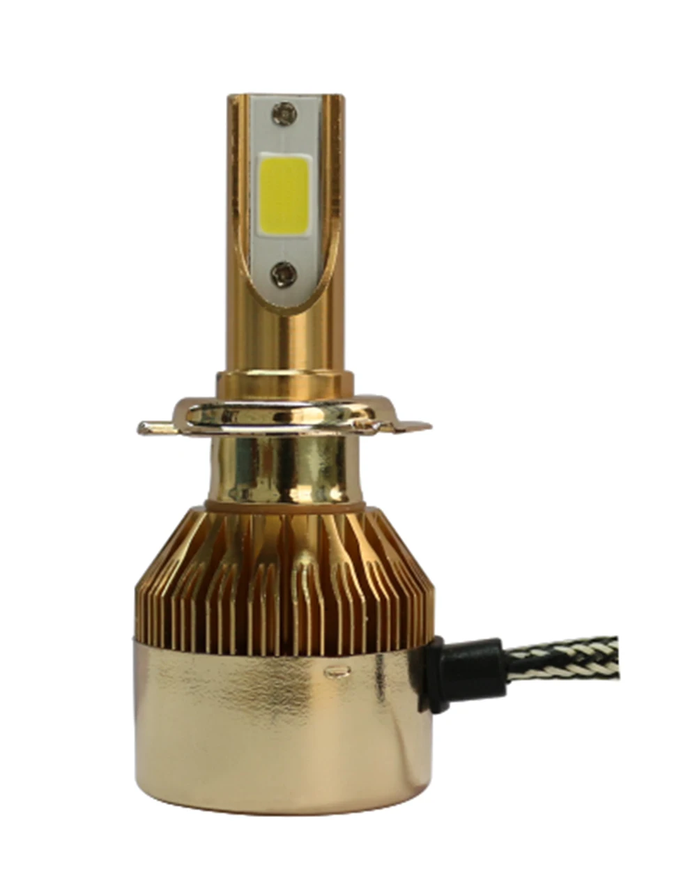 Elglux H4 светодиодный автомобильный светильник 7600lm 72w C6 s головной авто 6000k Led супер