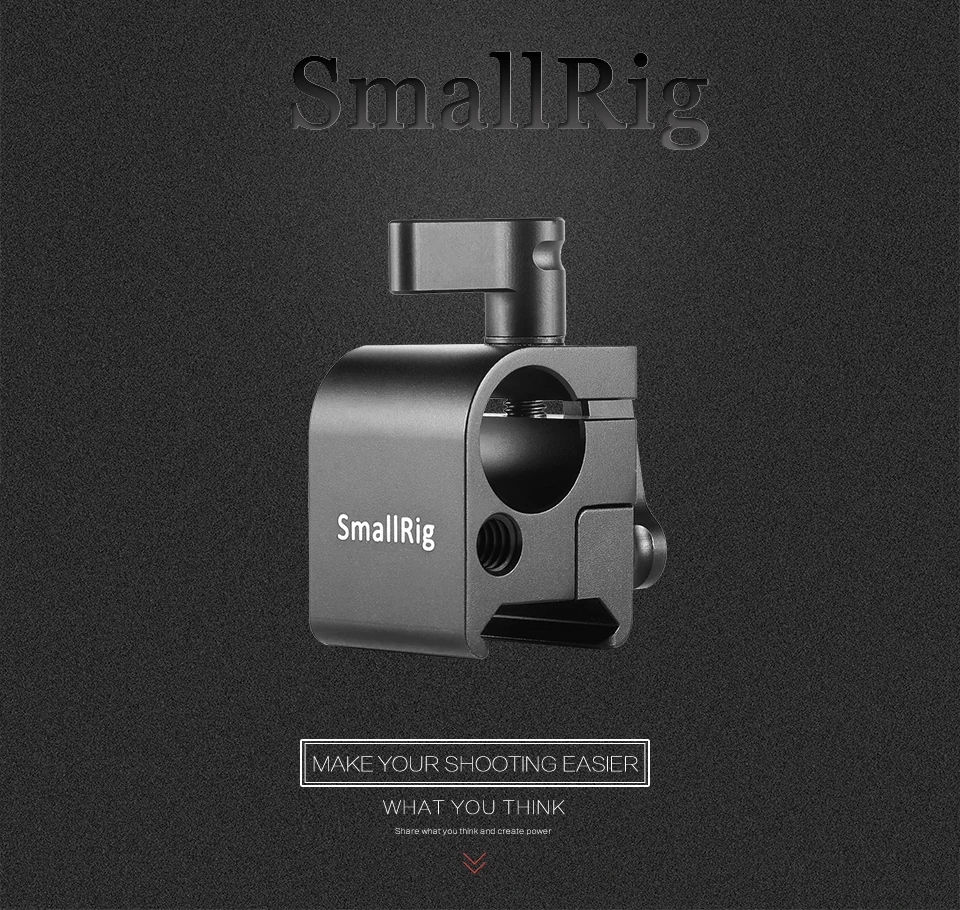 SmallRig SWAT Nato Rail с 15 мм стержневым зажимом алюминиевый штатив для камеры быстрый выпуск для монитора видоискателя прикрепить 1254