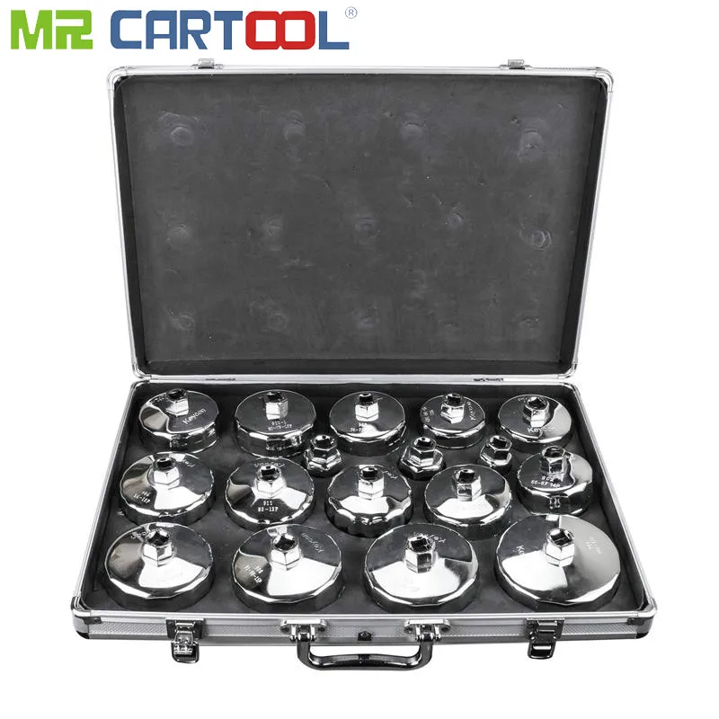 Mr Cartool 17 шт двигателя масляный топливный фильтр чаша ключ комплект Запчасти
