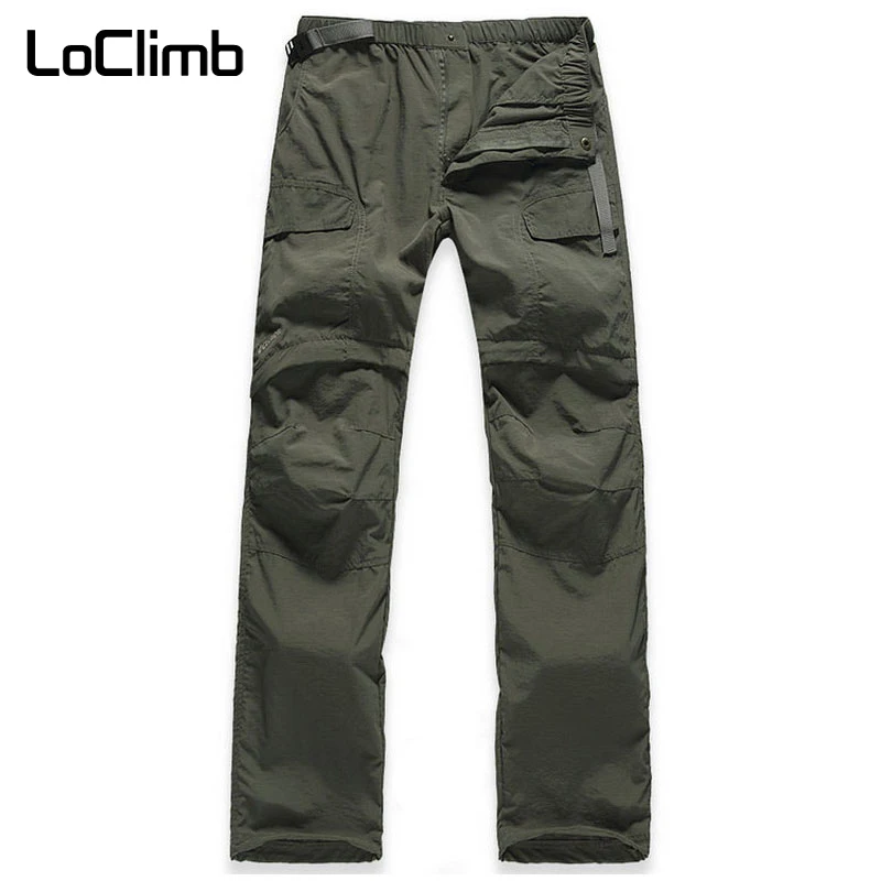 LoClimb المرأة مرونة الخصر التخييم سراويل للتسلق المرأة الصيف في الهواء الطلق الرياضة الدراجات الإرتحال السفر السراويل الجافة سريعة ، AW031
