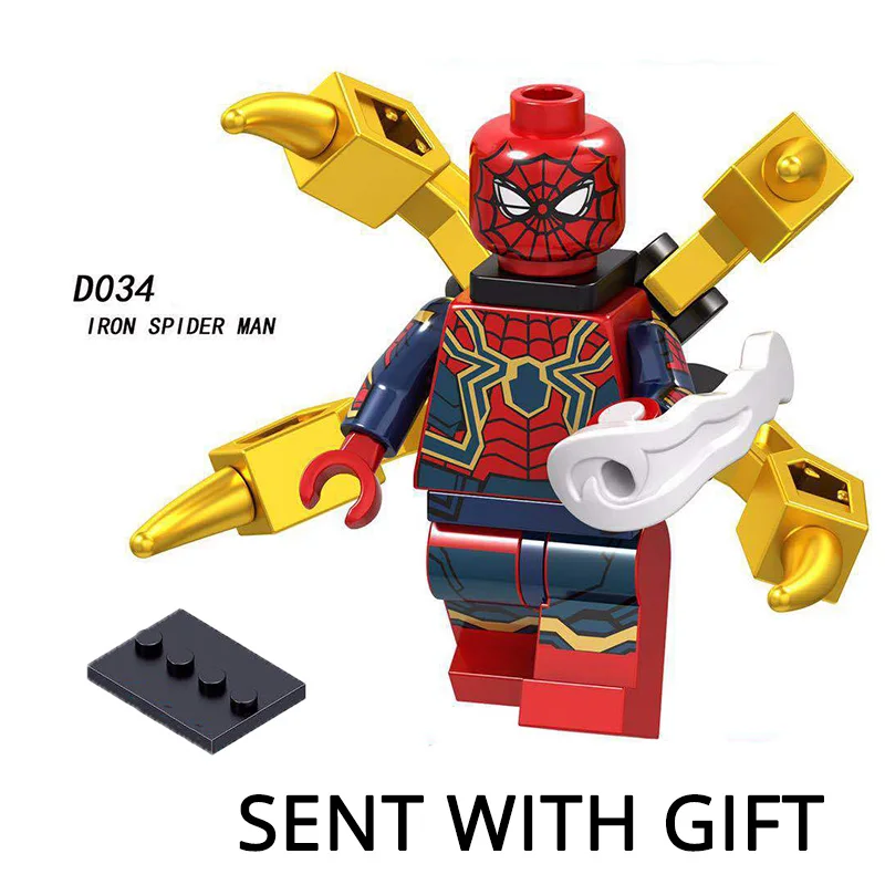 Legoinglys Thanos Energy Stones Gloves Building Blocks Avengers 3 New Infinity War Iron Man Block Marvel Figures Kids Toys Gift