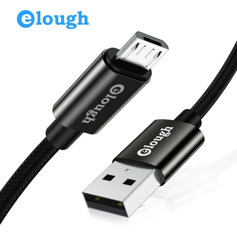

Elough USB Cable For micro usb cable Micro usb mobile phone Charge for Samsung a5 2017 for xiaomi redmi Fast charging cable data