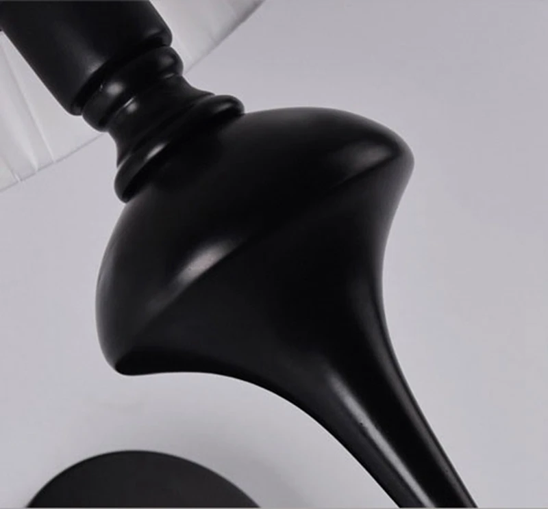 American Fabric Lampshade Modern Wall Lamp Hotel Home Decoration Light for Corridor Balcony Bedroom Bedside Living Room Light (11)
