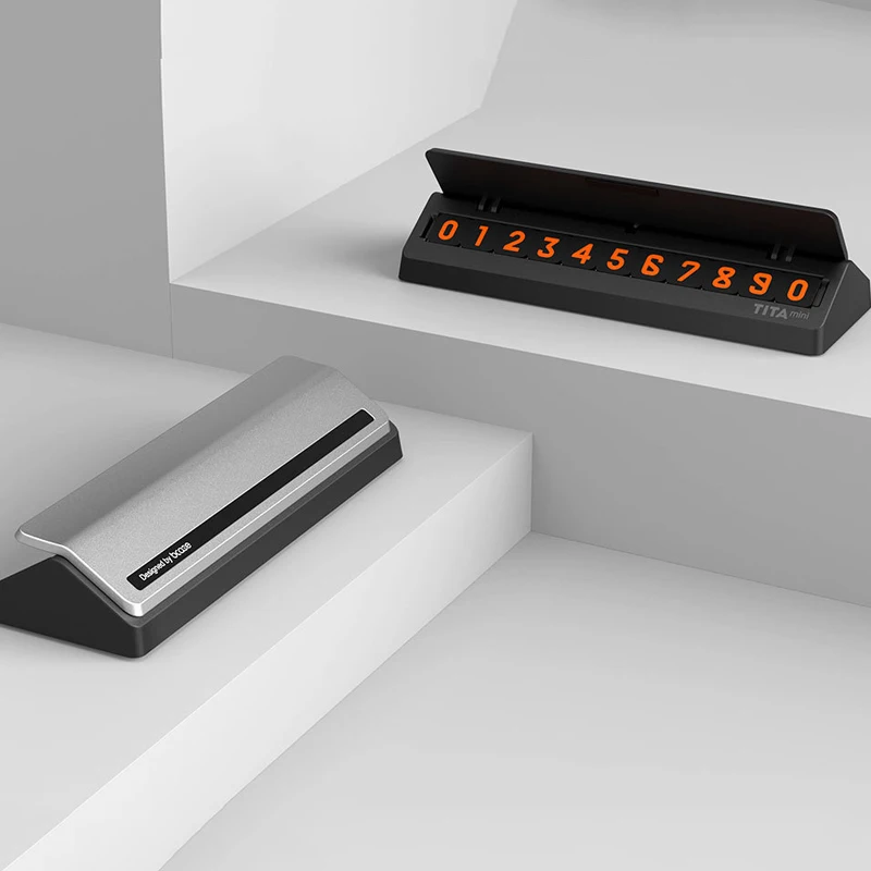 Xiaomi TITA временная остановка знак парковки автомобиля номер карты может скрывать