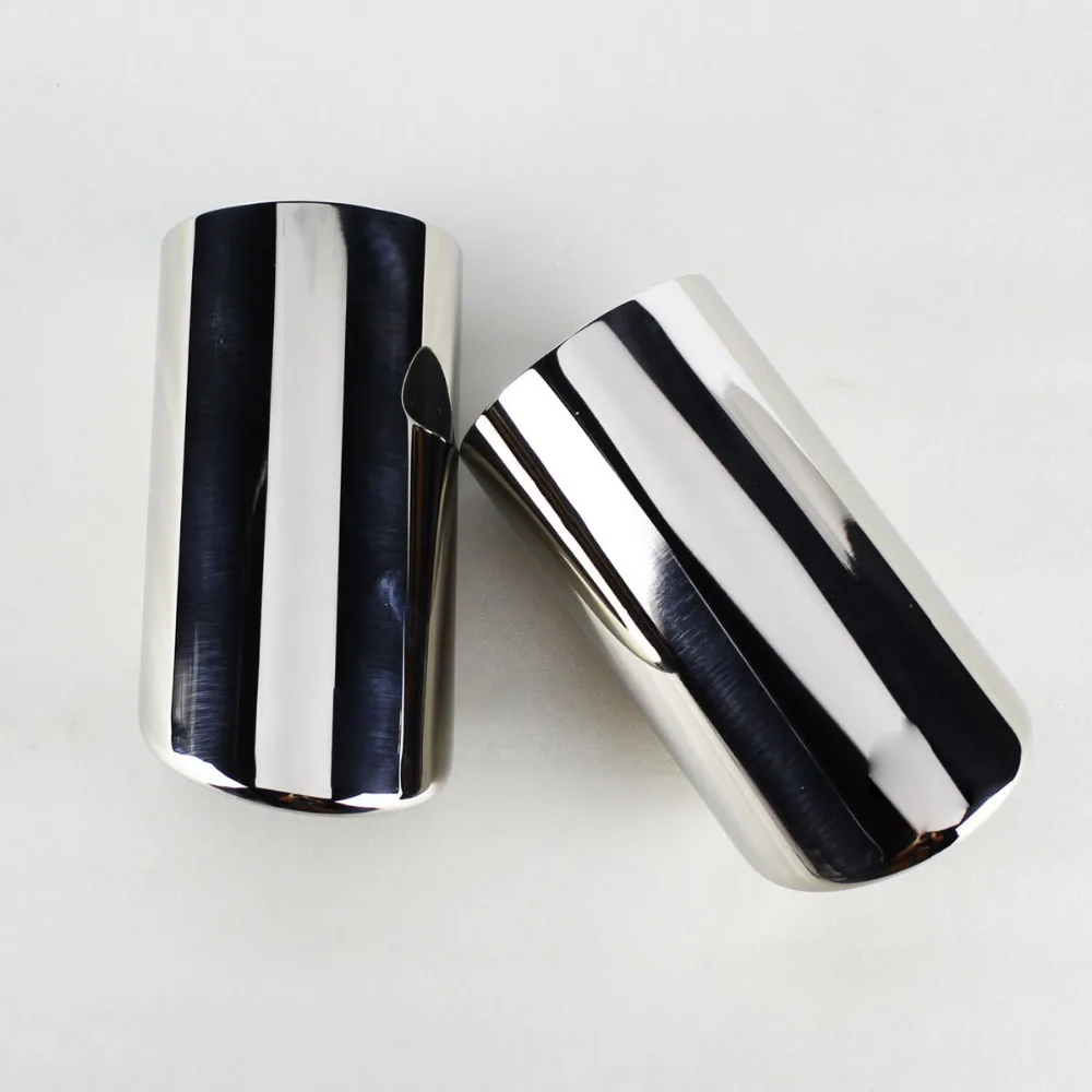 

TAIHONGYU Silver Stainless Steel Exhaust Muffler Outlet Tip Pipe for VW Golf MK7 2013 2014