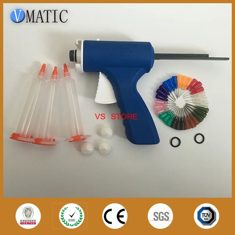 Free Shipping 10 cc ml Epoxy Dispenser Caulking Syringe Gunin Caulking
