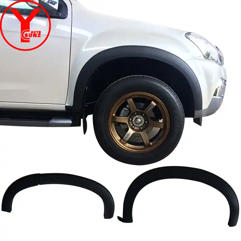 Wheel Arch Mudguards Fender Flares For ISUZU Mu x 2017 2018 2019 2020
