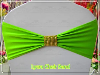 

1/2-Bling Diamond mesh Buckle- Spandex/Lycra/Expand Chair Bands/Chair cover sashes For Wedding Party Banquet Decorations