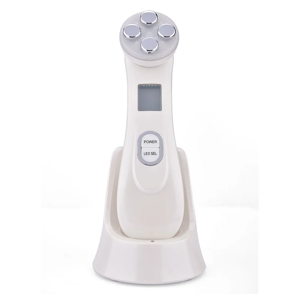 LED Photon Face Lifting Device Mesotherapy Electroporation EMS Face Massager Facial Wrinkle Removal Skin Care Tighten Tool Gift (7)