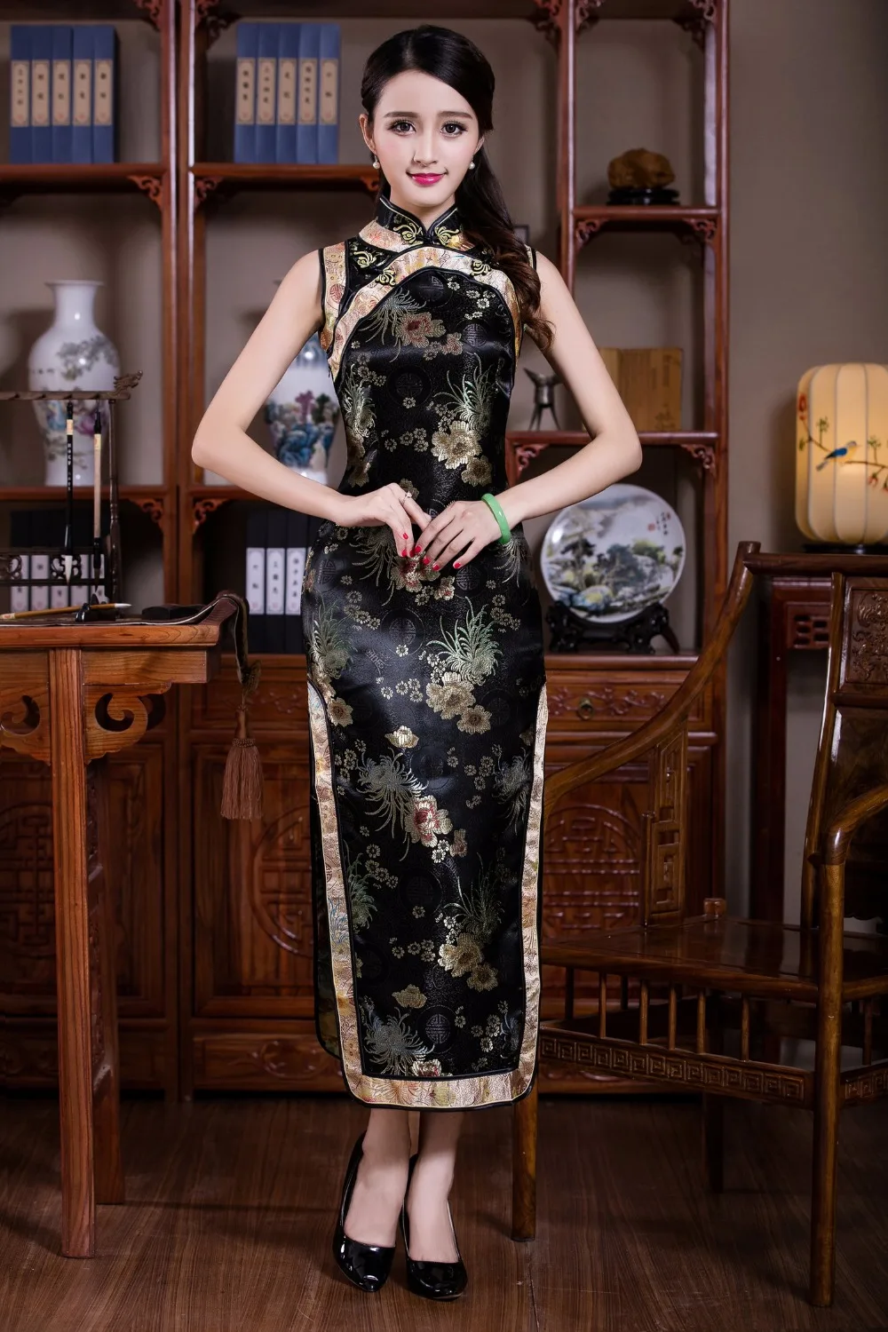 retro qipao