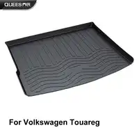 QUEES Custom Fit Cargo Liner Tray Mat for Volkswagen Touareg 2006 2007 2008 2009 2010 2011 2012 2013 2014 2015 2016 2017