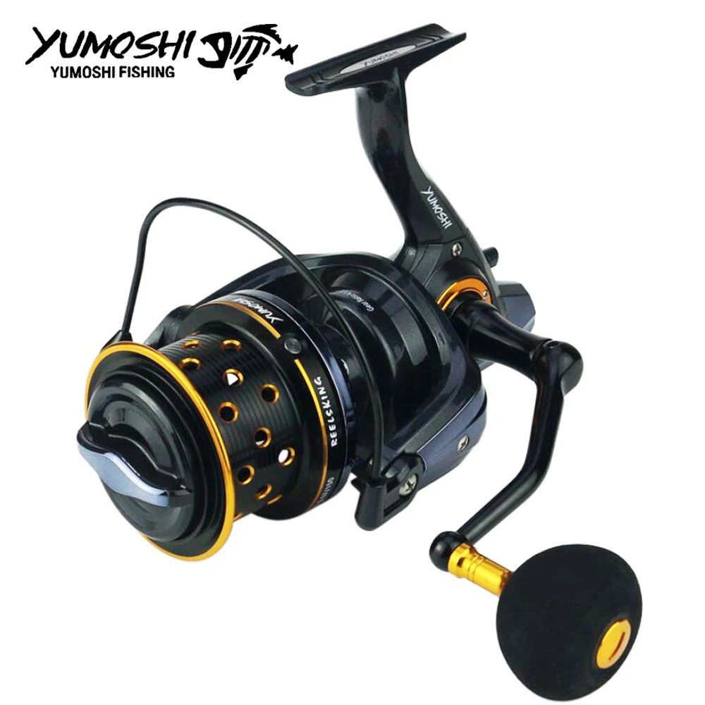 YUMOSHI Рыболовная катушка стандартные металлические Рыболовные катушки 14 + 1