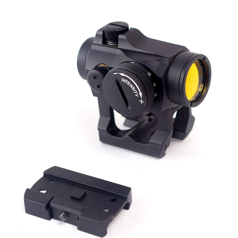 

Tactical Red Dot Reflex Optics Sight Scope 20mm Weaver Rail Base Riflescope Optics for Airsoft Rifle Hunting