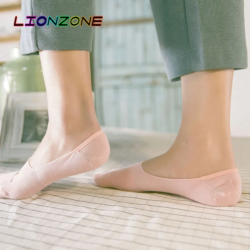 Lionzone 5 пар/лот Для женщин Cat животных носки тапочки Calcetines Mujer корабль лодка