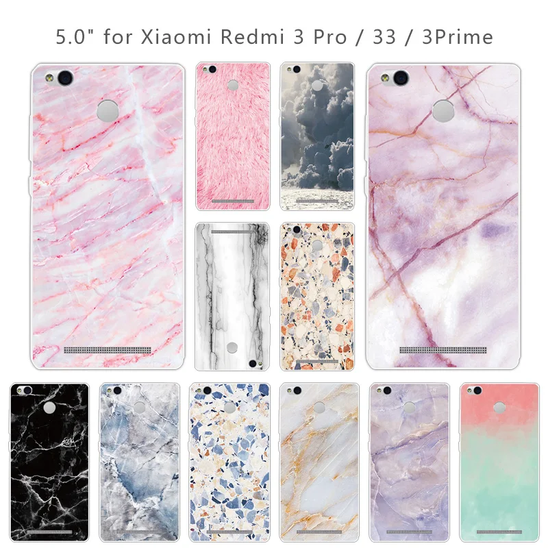 Чехол для телефона Xiaomi Redmi 3 Pro s прозрачная задняя крышка с камнями 5 0 дюйма S