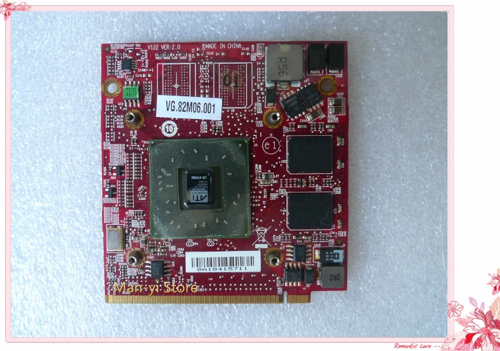 

For ATI Mobility Radeon HD3470 HD 3470 512MB Video Graphics Card for Acer Aspire 4920G 5530G 5720G 6530G 5630G 5920g