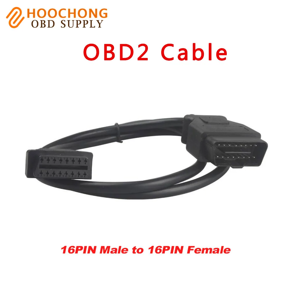 2017 new 1M OBDII OBD2 16Pin Male to Female Extension Cable 1 meter 16 pin Connector | Автомобили и мотоциклы