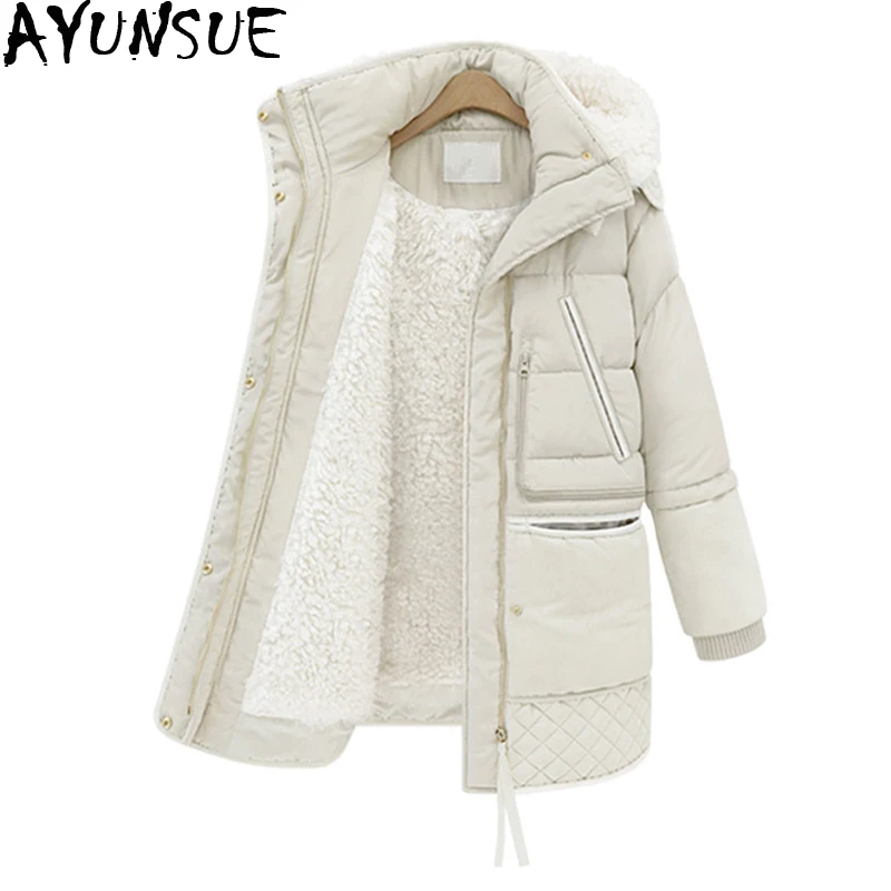 Buy AYUNSUE Snow Coat Women's Winter Down Jackets 90